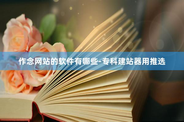 作念网站的软件有哪些-专科建站器用推选